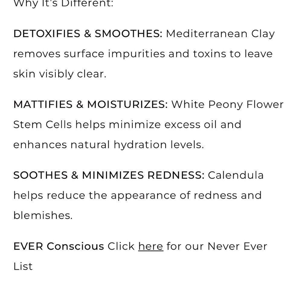 Ever by Stella&Dot Deep Clean Purifying Mask - Picture 2 of 5